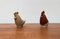 Finnische Mid-Century Huhn Vogelflöten aus Keramik von Kermansavi Oy, 1960er, 2er Set 13