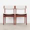 Chaises en Teck de N. & K. Bundgaard Rasmussen, Danemark, 1960s, Set de 2 1