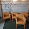 Armchairs in Caramel by Walter Knoll, Set of 4 1