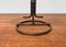 Mid-Century Danish Metal and Glass Candleholder, 1960s, Image 8