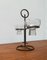 Mid-Century Danish Metal and Glass Candleholder, 1960s, Image 4