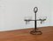 Mid-Century Danish Metal and Glass Candleholder, 1960s, Image 12