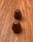 Mid-Century Danish Teak Pepper and Salt Shaker, 1960s, Set of 2 3