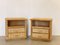 Bamboo & Wicker Bedside Tables, 1970s, Set of 2 1