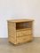 Bamboo & Wicker Bedside Tables, 1970s, Set of 2 4