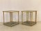 Vintage Brass Side Tables, 1970s, Set of 2 1