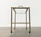 Mid-Century Hollywood Regency Style Brass Fake Bamboo Tray Serving Cart or Side Table, 1960s, Image 17