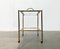 Mid-Century Hollywood Regency Style Brass Fake Bamboo Tray Serving Cart or Side Table, 1960s, Image 16