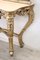 Carved and Gilded Wood Console Table with Mirror, 1930s 6