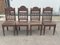 Handcrafted Indonesian Woodend Chairs, Set of 4 1