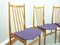 Dining Room Chairs in Cherry Wood from Casala, 1960s, Set of 4, Image 6