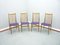 Dining Room Chairs in Cherry Wood from Casala, 1960s, Set of 4, Image 1