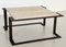 Mid-Century Italian Coffee Table in Travertin and Marble with Varnished Metal Base, 1970 13