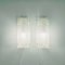 Mid-Century Murano Eisglas Wandlampen von Kaiser Idell Kaiser Leuchten, 1960er, 2er Set 5