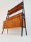 Danish Bookshelf with Drawers in Teak by Gillis Lundgren for Tema, 1960s 2