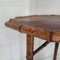 19th Century Victorian Painted Tiger Bamboo Side Table 2