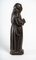 Franciscan Wood Sculpture in Solid Oak, 18th Century, Image 6