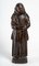 Franciscan Wood Sculpture in Solid Oak, 18th Century 1