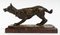 E. Vrillard, Sheepdog Wants to Play, 1800s, Bronze Sculpture, Image 4