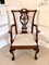 Antique Victorian Carved Mahogany Desk Chairs, Set of 2, Image 7