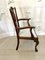 Antique Victorian Carved Mahogany Desk Chairs, Set of 2 5