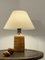 Brutalist French Ceramic Table Lamp, 1970s 6