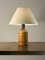 Brutalist French Ceramic Table Lamp, 1970s, Image 1