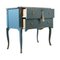 Gustavian Style Nightstand with Green Finish, Image 5