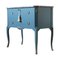 Gustavian Style Nightstand with Green Finish 3