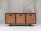 Sideboard in Leather by Gianfranco Frattini for Bernini, 1950s 2