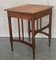 Spanish Country Side Table with Drawer in Pine, Image 7