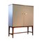 Drinks Cabinet in Brass and Woos, 1950s 5