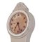 Reloj de pared Mora francés vintage en gris y blanco, Imagen 3