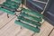 Beer Garden Chairs in a Green Version, Set of 3 8