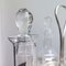 Art Deco Silver and Clear Crystal Oil and Vinegar Table Set, 1920s, Set of 5 11