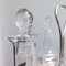 Art Deco Silver and Clear Crystal Oil and Vinegar Table Set, 1920s, Set of 5, Image 11