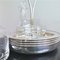 Art Deco Silver and Clear Crystal Oil and Vinegar Table Set, 1920s, Set of 5 9