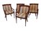 Chaises avec Accoudoirs en Acajou, Set de 4 2