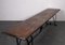 19th Century Handcrafted Copper Bench 4
