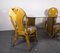 Mid-Century Rattan Dining Table & Chairs Set, 1980s, Set of 5 14