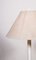 Lámpara de mesa era espacial blanca, años 80, Imagen 4