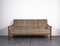 Mid-Century Scandinavian Velvet Sofa in the style of Knoll 1
