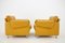 Leather Lounge Chairs from Myrskylä Oy, 1960s, Set of 2 5