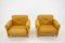 Leather Lounge Chairs from Myrskylä Oy, 1960s, Set of 2 7