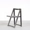 Italian Folding Chairs by Aldo Jacobsen for Alberto Bazzani, 1970s, Set of 4 2