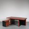 L-Shaped Desk by Guido Faleschini for Mariani, 1970s 4