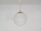 Glass Globe Pendant Light from Peill & Putzler, Germany, 1970s 1
