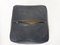 Square Black Leather Ottoman, France, 1980s, Image 8