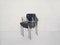 Chrome and Leather Dining Chairs by Aryform, Sweden, 1970s, Set of 5 2