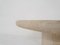 Round Travertine Side Table, 1970s, Image 7